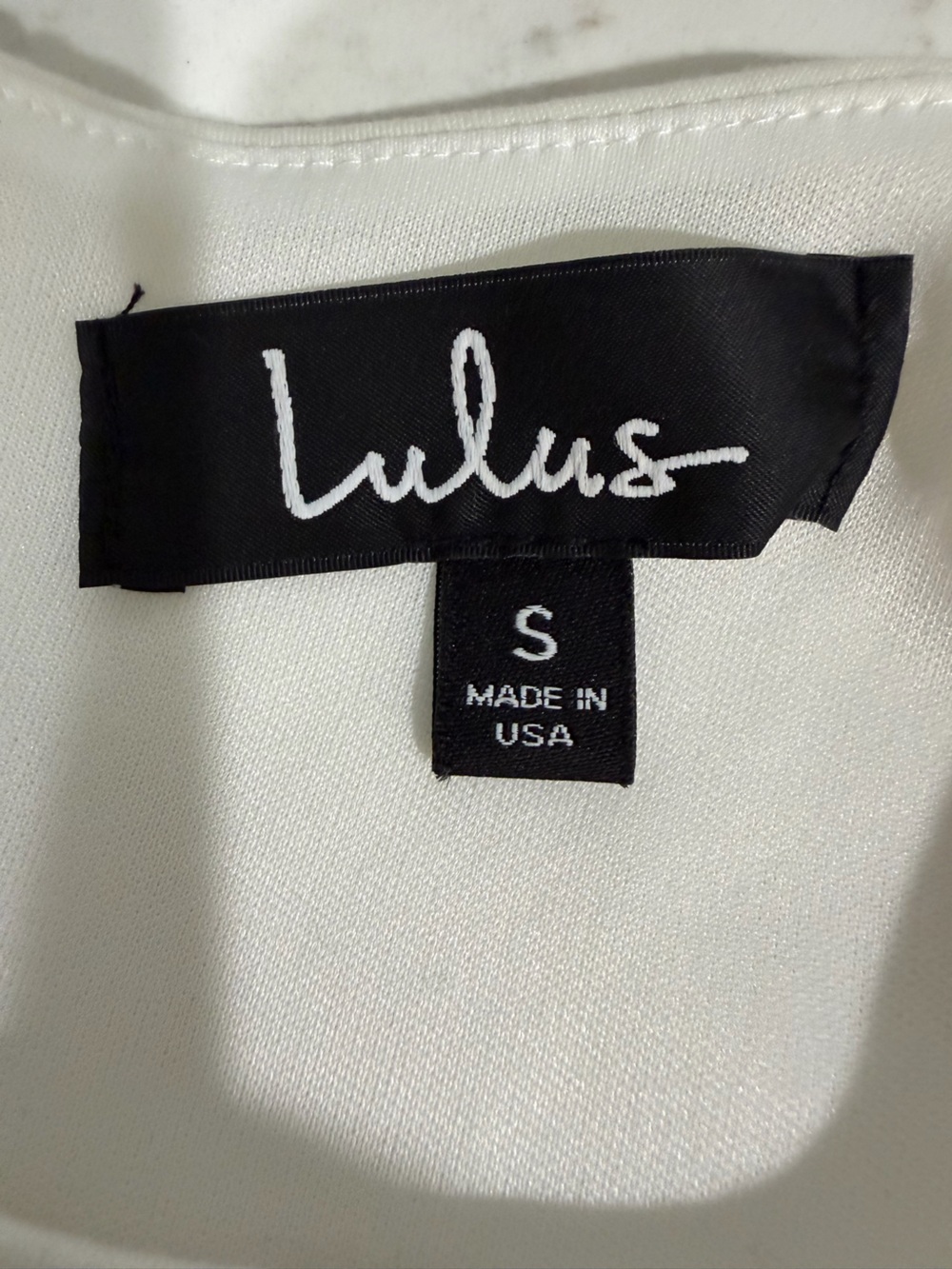 Lulu's Ivory Asymmetrical Peplum Midi Dress - Picture 4 of 5